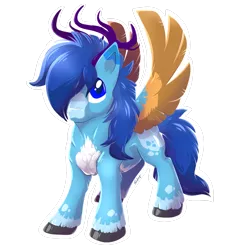 Size: 1877x1877 | Tagged: safe, artist:safizejaart, derpibooru import, oc, oc:lucas fairy, pegasus, image, looking at you, pegasus oc, png, simple background, transparent background, wings