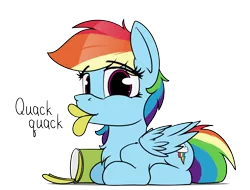 Size: 6300x4800 | Tagged: safe, artist:dacaoo, derpibooru import, rainbow dash, pegasus, pony, absurd resolution, chest fluff, chips, female, food, image, lying down, mare, mouth hold, png, potato chips, pringles, prone, simple background, transparent background