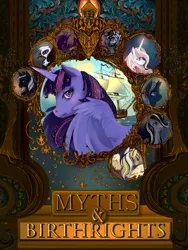 Size: 1200x1596 | Tagged: safe, artist:saint-juniper, derpibooru import, twilight sparkle, twilight sparkle (alicorn), oc, alicorn, pony, fanfic:myths and birthrights, image, jpeg