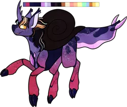 Size: 1089x925 | Tagged: safe, artist:velnyx, derpibooru import, oc, oc:twilight topaz, changedling, changeling, augmented tail, image, png, simple background, solo, transparent background