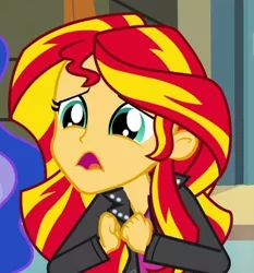 Size: 361x387 | Tagged: safe, derpibooru import, screencap, princess luna, sunset shimmer, equestria girls, equestria girls (movie), cropped, image, jpeg, solo focus, vice principal luna