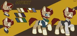 Size: 4096x1931 | Tagged: safe, artist:avery-valentine, derpibooru import, pony, unicorn, image, jpeg, reference sheet, watchmaker