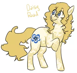 Size: 364x344 | Tagged: safe, artist:mew, derpibooru import, oc, oc:daisy road, earth pony, pony, female, image, mare, png, simple background, solo, white background