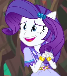 Size: 538x618 | Tagged: safe, derpibooru import, screencap, rarity, equestria girls, legend of everfree, cropped, image, jpeg, solo