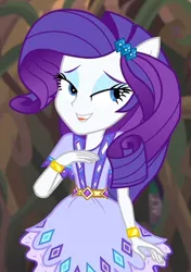 Size: 418x593 | Tagged: safe, derpibooru import, screencap, rarity, equestria girls, legend of everfree, cropped, image, jpeg, solo