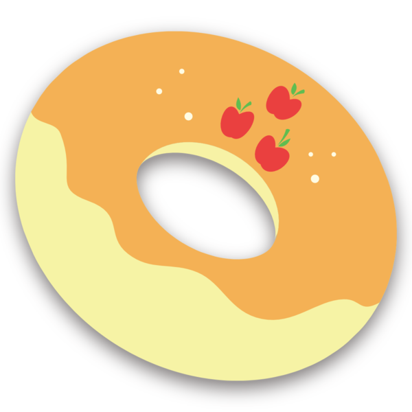 Size: 1080x1080 | Tagged: questionable, artist:poxy_boxy, derpibooru import, applejack, art pack:doughnut pack, donut, food, image, innuendo, png