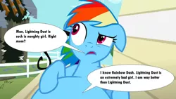 Size: 1024x576 | Tagged: safe, artist:voreediter, derpibooru import, edit, edited screencap, screencap, rainbow dash, human, pegasus, lesson zero, chair, daughter, eaten alive, endosoma, female, image, implied lightning dust, mother, mother and child, mother and daughter, non-fatal vore, png, preddash, preydash, stomach noise, vore