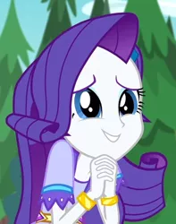 Size: 488x618 | Tagged: safe, derpibooru import, screencap, rarity, equestria girls, legend of everfree, cropped, image, jpeg, solo