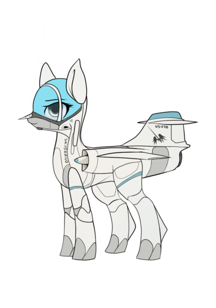 Size: 896x1280 | Tagged: safe, artist:andromailus, oc, oc:silversong, unofficial characters only, original species, plane pony, pony, f-104 starfighter, female, image, plane, png, simple background, solo, transparent background, white eyes