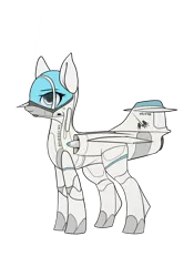 Size: 896x1280 | Tagged: safe, artist:andromailus, oc, oc:silversong, unofficial characters only, original species, plane pony, pony, f-104 starfighter, female, image, plane, png, simple background, solo, transparent background, white eyes
