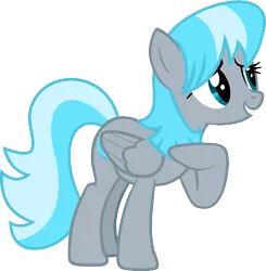 Size: 947x967 | Tagged: safe, artist:pegasski, derpibooru import, oc, oc:sea spray, unofficial characters only, pegasus, pony, base used, eyelashes, female, hoof on chest, image, mare, pegasus oc, png, raised hoof, simple background, solo, transparent background, wings