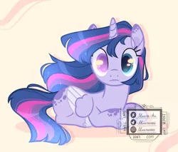 Size: 1024x872 | Tagged: safe, artist:manella-art, derpibooru import, twilight sparkle, twilight sparkle (alicorn), alicorn, pony, base used, heterochromia, image, jpeg, lying down, prone, solo