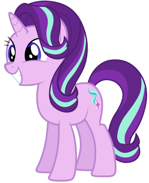 Size: 7000x8600 | Tagged: safe, artist:tardifice, derpibooru import, starlight glimmer, pony, unicorn, the mean 6, absurd resolution, cute, cutie mark, female, glimmerbetes, grin, happy, image, mare, png, simple background, smiling, solo, transparent background, vector