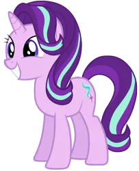 Size: 7000x8600 | Tagged: safe, artist:tardifice, derpibooru import, starlight glimmer, pony, unicorn, the mean 6, absurd resolution, cute, cutie mark, female, glimmerbetes, grin, happy, image, mare, png, simple background, smiling, solo, transparent background, vector