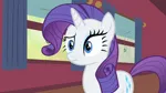 Size: 1280x720 | Tagged: safe, derpibooru import, screencap, rarity, pony, unicorn, over a barrel, confused, female, image, mare, png, solo