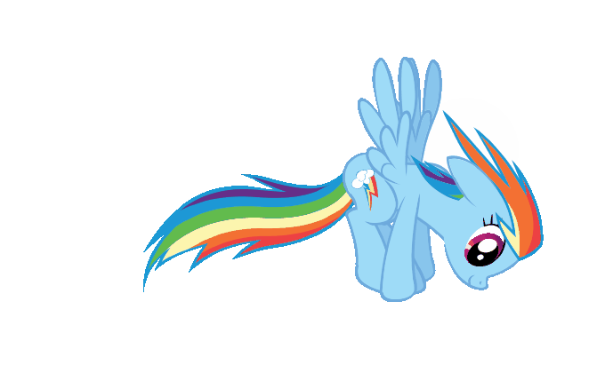 2460426 - safe, derpibooru import, rainbow dash, pegasus, pony, animated,  blinking, flying, gif, image, pixel art, simple background, solo, sprite, transparent  background, wind, windswept mane, wing flap - Twibooru