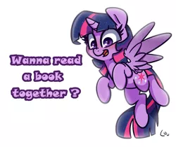 Size: 1983x1664 | Tagged: safe, artist:lou, derpibooru import, twilight sparkle, twilight sparkle (alicorn), alicorn, pony, bronybait, female, image, mare, png, simple background, solo, white background