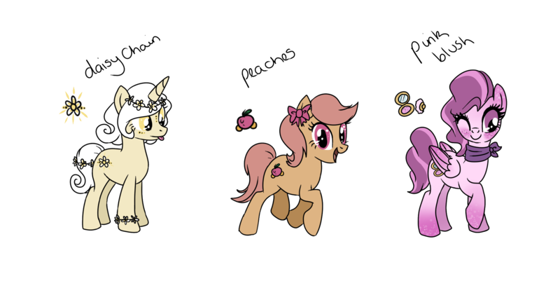 Size: 1983x993 | Tagged: safe, artist:smilesupsidedown, derpibooru import, oc, unofficial characters only, earth pony, pegasus, pony, unicorn, :p, base used, earth pony oc, eyelashes, horn, image, one eye closed, open mouth, pegasus oc, png, raised hoof, simple background, smiling, tongue out, transparent background, two toned wings, unicorn oc, wings, wink