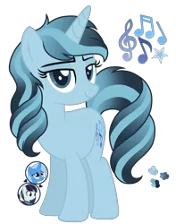 Size: 3700x4700 | Tagged: safe, artist:magicuniclaws, derpibooru import, coloratura, trixie, oc, pony, unicorn, female, image, magical lesbian spawn, mare, offspring, parent:coloratura, parent:trixie, png, rara, simple background, transparent background
