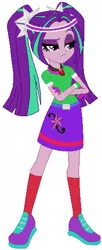 Size: 214x527 | Tagged: safe, artist:selenaede, artist:user15432, derpibooru import, aria blaze, human, equestria girls, base used, belt, clothes, crossed arms, gloves, golf, green dress, image, jewelry, necklace, pendant, png, purple shoes, red socks, shoes, sneakers, socks, sports, sports outfit, sporty style, sweatband