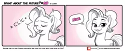 Size: 3908x1600 | Tagged: safe, artist:lummh, derpibooru import, luster dawn, pony, unicorn, comic:what about the future, comic, image, jpeg, meme, michael rosen, speech bubble