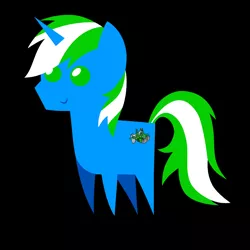 Size: 2310x2310 | Tagged: safe, artist:lincoln ks115, derpibooru import, oc, oc:igames, pony, unicorn, black background, image, jpeg, pointy ponies, simple background