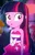 Size: 1920x3013 | Tagged: safe, derpibooru import, screencap, twilight sparkle, eqg summertime shorts, equestria girls, raise this roof, :o, background human, bare shoulders, cropped, cute, fall formal outfits, female, hairpin, huh, image, jpeg, open mouth, sleeveless, strapless, twiabetes, twilight ball dress