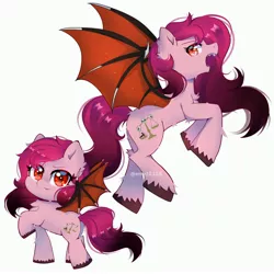 Size: 3000x3000 | Tagged: safe, derpibooru import, oc, anthro, bat pony, pony, chibi, digital art, furry, image, indonesia, jpeg, mylittlepony, ponyoc, ponytail, solo