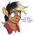 Size: 754x767 | Tagged: safe, artist:acesential, applejack, oc, oc:acesential, dark skin, filipino, human to pony, image, mid-transformation, png, polo shirt, red polo, simple background, transformation, transgender transformation, white background