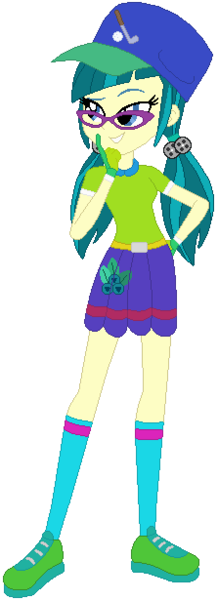 Size: 223x615 | Tagged: safe, artist:selenaede, artist:user15432, derpibooru import, juniper montage, human, equestria girls, base used, baseball cap, belt, blue socks, cap, clothes, cutie mark, cutie mark on clothes, finger on cheek, glasses, gloves, golf, green dress, green shoes, hand on hip, hat, image, png, shoes, sneakers, socks, sports, sports outfit, sporty style