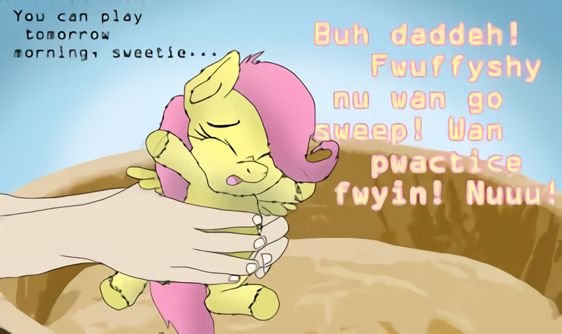 Size: 1164x692 | Tagged: safe, fluttershy, fluffy pony, pegasus, begging, brat, cute, eyes closed, fluffyshy, hand, image, png, spoiled brat, whining