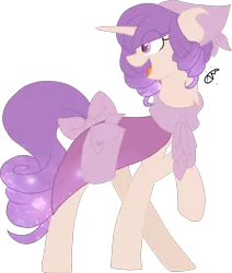 Size: 1324x1563 | Tagged: safe, artist:gallantserver, derpibooru import, oc, oc:apple flower, pony, unicorn, clothes, dress, female, image, mare, png, simple background, solo, transparent background