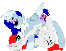 Size: 1019x800 | Tagged: safe, artist:sajimex, derpibooru import, oc, oc:apex soundwave, oc:hajime, unofficial characters only, earth pony, pegasus, pony, clothes, collar, cute, female, fluffy, glasses, glomp, image, male, mare, png, scarf, simple background, stallion, tackle hug, transparent background