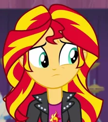 Size: 507x571 | Tagged: safe, derpibooru import, screencap, sunset shimmer, equestria girls, rainbow rocks, cropped, image, jpeg, solo