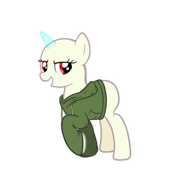 Size: 3200x3200 | Tagged: safe, artist:flyer-bases, derpibooru import, pony, unicorn, bald, base, clothes, details in the description, drawstrings, female, free to use, high res, hoodie, image, mare, png, red eyes, simple background, solo, transparent background