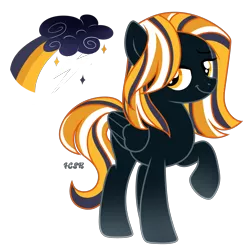 Size: 3500x3500 | Tagged: artist needed, safe, derpibooru import, oc, oc:thundercloud, unofficial characters only, pegasus, pony, auction, female, image, mare, png, reference sheet, simple background, solo, transparent background