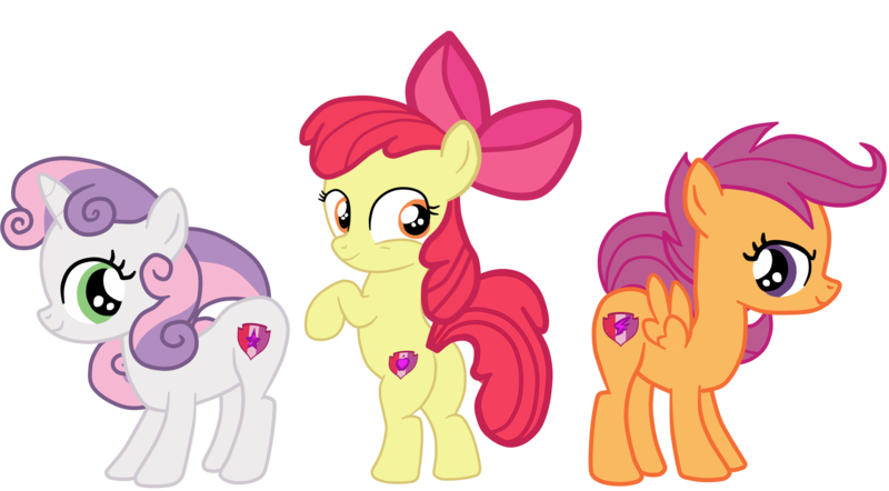 Size: 2549x1409 | Tagged: safe, artist:gmaplay, derpibooru import, apple bloom, scootaloo, sweetie belle, earth pony, pegasus, pony, unicorn, bloom butt, booty mark crusaders, butt, cmc cutie mark, cutie mark, cutie mark crusaders, image, plot, png, scootabutt, solo, sweetie butt, the cmc's cutie marks