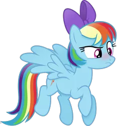 Size: 3523x3683 | Tagged: safe, artist:anime-equestria, derpibooru import, rainbow dash, pegasus, pony, alternate hairstyle, annoyed, blushing, bow, cute, dashabetes, female, image, mare, png, simple background, solo, transparent background, vector, wings