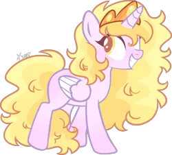 Size: 2937x2653 | Tagged: safe, artist:kurosawakuro, derpibooru import, oc, alicorn, pony, female, image, magical lesbian spawn, mare, offspring, parent:derpy hooves, parent:twilight sparkle, parents:twerpy, png, simple background, solo, transparent background