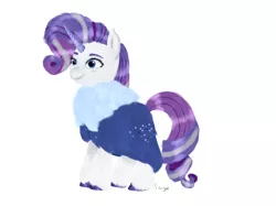 Size: 1832x1370 | Tagged: safe, derpibooru import, rarity, pony, unicorn, spoiler:g5, female, g4 to g5, g5, image, mare, older, older rarity, png, simple background, solo, white background