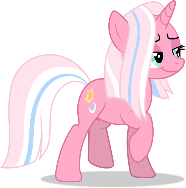 Size: 4357x4400 | Tagged: safe, artist:thatusualguy06, derpibooru import, clear sky, pony, unicorn, absurd resolution, faic, female, image, lidded eyes, mare, png, raised hoof, simple background, solo, transparent background, vector