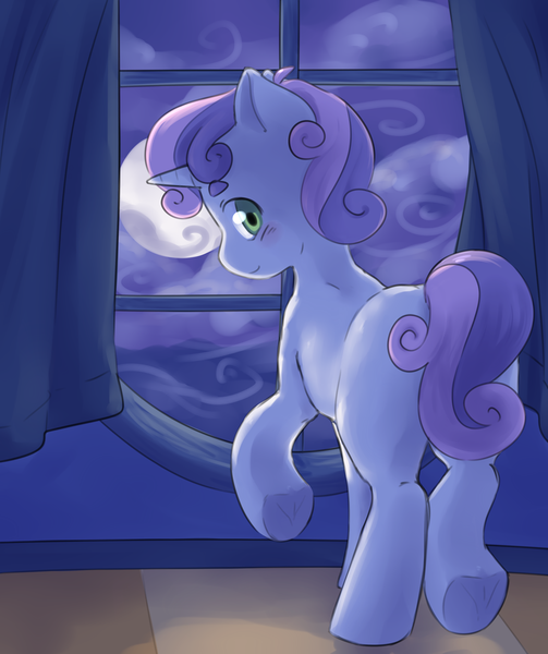 Size: 4055x4836 | Tagged: safe, artist:aquoquoo, derpibooru import, sweetie belle, pony, unicorn, absurd resolution, butt, colt, image, male, night, plot, png, rule 63, silver bell, solo