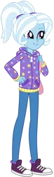Size: 1024x3328 | Tagged: safe, artist:emeraldblast63, derpibooru import, trixie, equestria girls, alternate hairstyle, babysitter trixie, clothes, college, converse, hoodie, image, older, older trixie, pigtails, png, shoes, sneakers, twintails, university