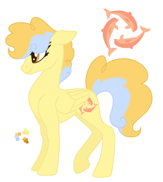 Size: 900x1000 | Tagged: safe, artist:magicuniclaws, derpibooru import, oc, pegasus, pony, female, image, magical lesbian spawn, mare, offspring, parent:sapphire shores, parent:spitfire, png, simple background, solo, transparent background