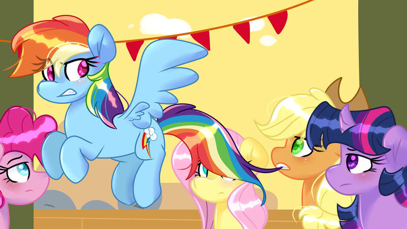 Size: 1024x576 | Tagged: safe, artist:llyly, derpibooru import, applejack, fluttershy, pinkie pie, rainbow dash, twilight sparkle, image, jpeg