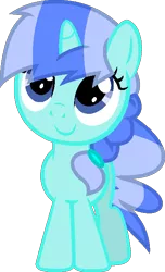 Size: 395x651 | Tagged: safe, artist:pegasski, derpibooru import, oc, unofficial characters only, pony, unicorn, base used, eyelashes, horn, image, looking up, png, simple background, smiling, solo, transparent background, unicorn oc