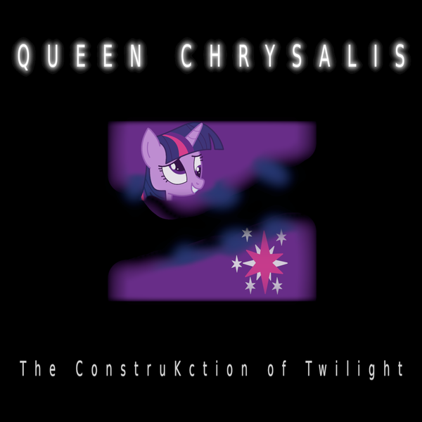 Size: 1080x1080 | Tagged: safe, artist:manerg, derpibooru import, twilight sparkle, ponified, pony, album cover, cutie mark, derpibooru exclusive, image, king crimson, parody, png, ponified album cover, progressive rock