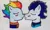 Size: 1280x772 | Tagged: safe, artist:dragonpriness, derpibooru import, rainbow dash, soarin', pegasus, female, image, jpeg, male, older, older rainbow dash, older soarin', older soarindash, shipping, soarindash, straight