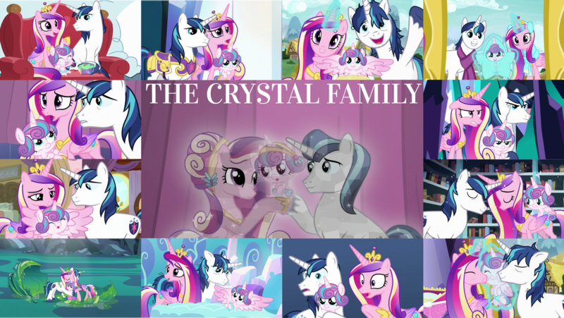 Size: 1280x721 | Tagged: safe, derpibooru import, edit, edited screencap, editor:quoterific, screencap, princess cadance, princess flurry heart, shining armor, alicorn, pony, unicorn, a flurry of emotions, best gift ever, once upon a zeppelin, the beginning of the end, the crystalling, the ending of the end, to where and back again, baby, baby pony, cadance is not amused, crown, cute, eyes closed, female, flurrybetes, hug, image, jewelry, magic, male, mare, messy hair, open mouth, png, regalia, shining armor is not amused, smiling, spread wings, stallion, telekinesis, unamused, wings