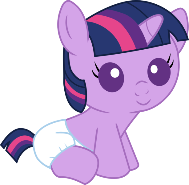 Size: 1125x1100 | Tagged: safe, artist:mighty355, derpibooru import, twilight sparkle, pony, baby, baby eyes, baby pony, babylight sparkle, cute, cute baby, dawwww, diaper, female, filly, filly twilight sparkle, foal, image, infant, infant twilight, newborn, newborn baby, newborn filly, newborn foal, png, sitting, vector, white diaper, younger